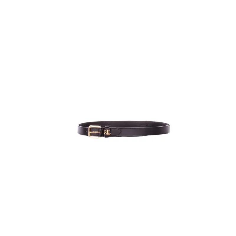 Cintura Donna RALPH LAUREN Black Lgo kpper 25-belt-skinny