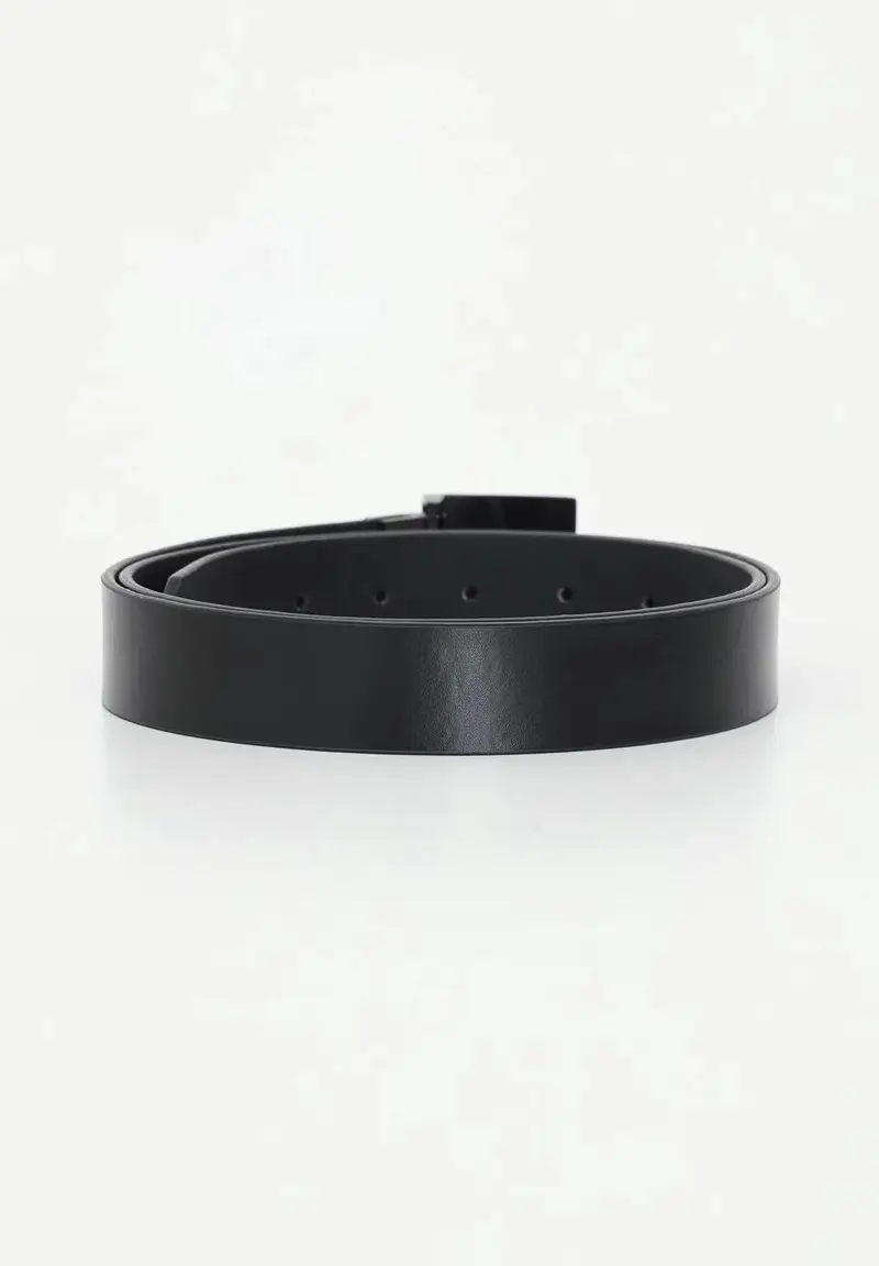 Cintura Lamborghini nero uomo elegante miniatura 3