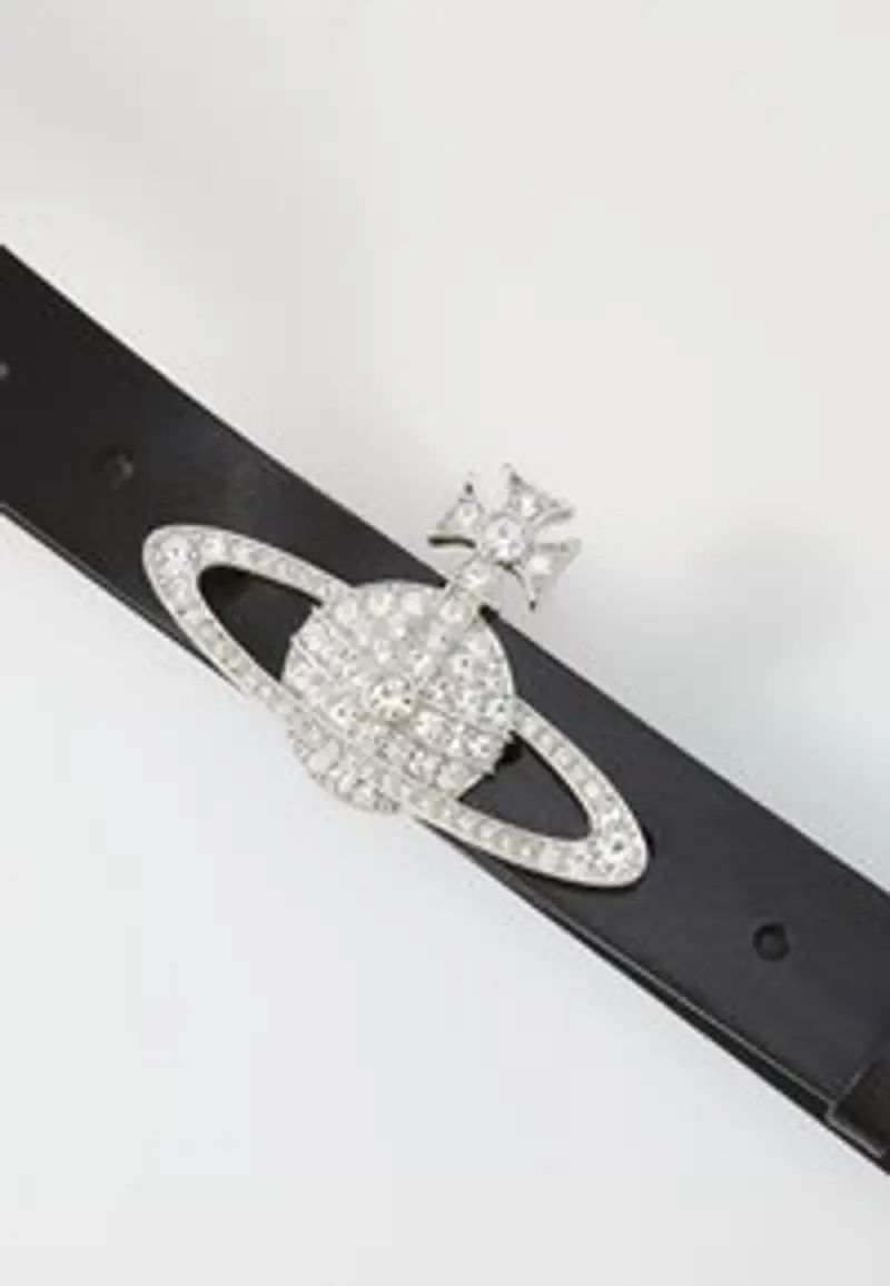 Cintura relief belt platinum/crystal miniatura 3