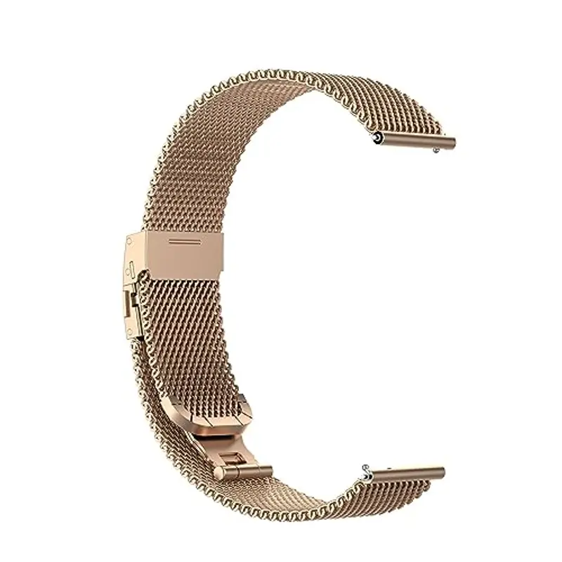 Cinturino di ricambio per Garmin Vivoactive 6, in acciaio inox e metallo, regolabile, morbido, traspirante, con miniatura 2