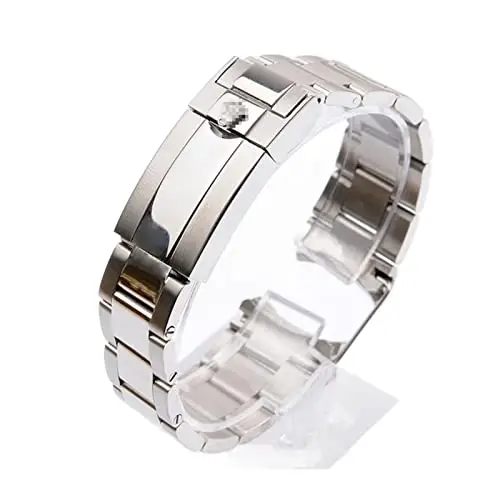 Cinturino for Rolex for SUBMARINER for DAYTONA Cinturino for orologio da uomo con bordo ad arco in acciaio inossidabile