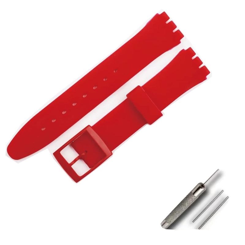 SWATCH Cinturino Silicone Impermeabile - Rosso