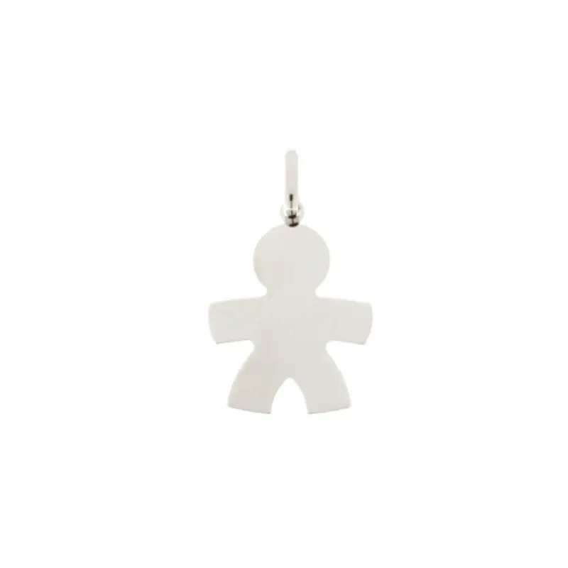 Ciondolo bimbo oro bianco 803321714392