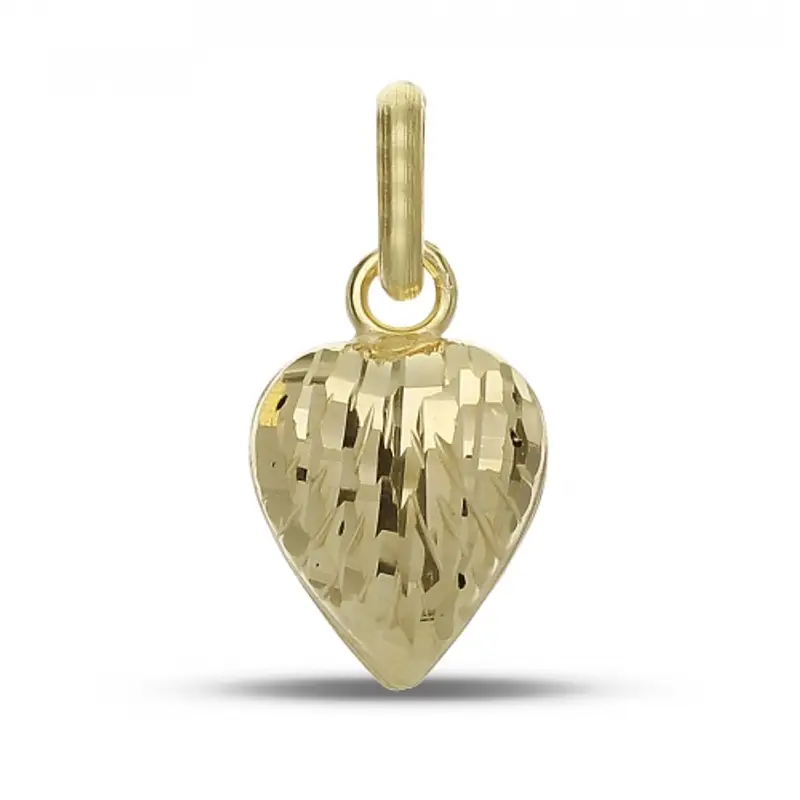 Ciondolo Donna Cuore Oro Giallo GL101780