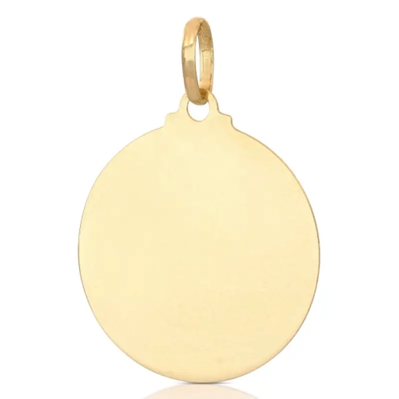 Ciondolo medaglia personalizzabile Oro giallo 803321732943