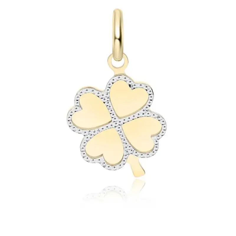 Ciondolo portafortuna quadrifoglio 803321731481