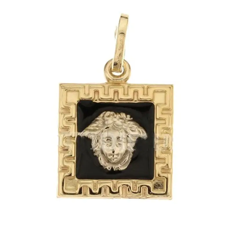 Ciondolo testa di Medusa oro giallo 803321734358