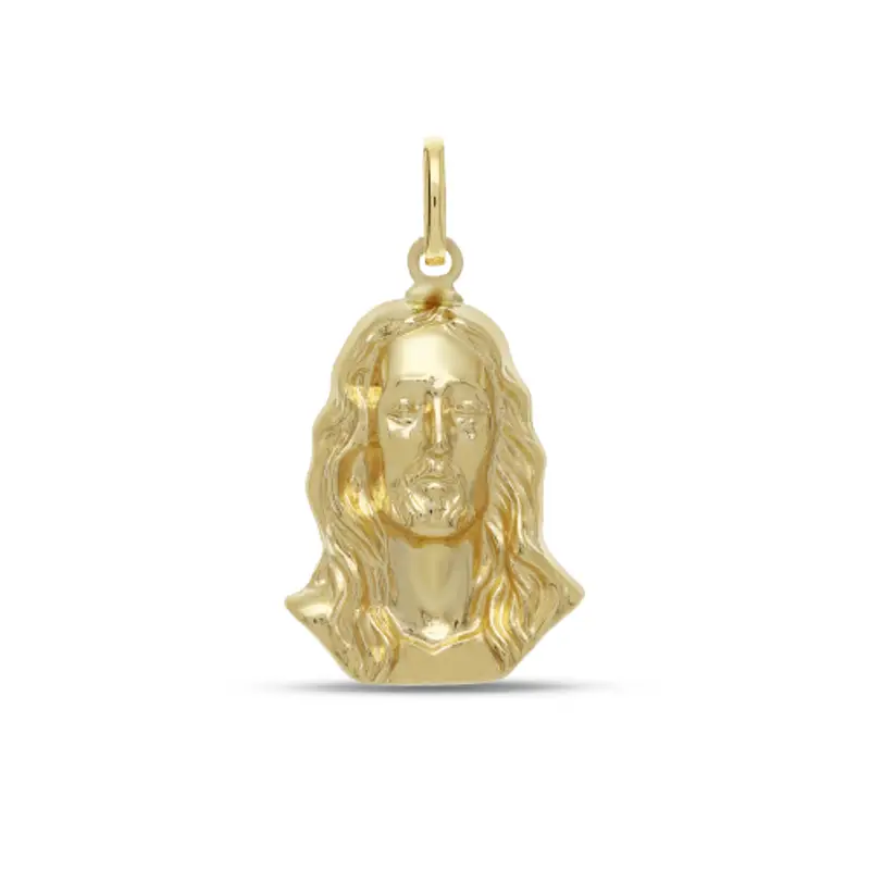 Ciondolo Volto di Gesù Oro Giallo GL102071