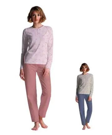 Pigiama donna calibrato in jersey di cotone Cippi 1026C