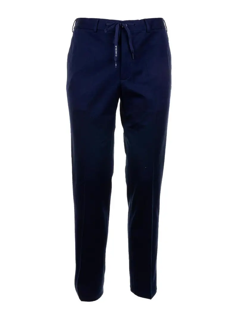 Pantalone Uomo Blu Navy
