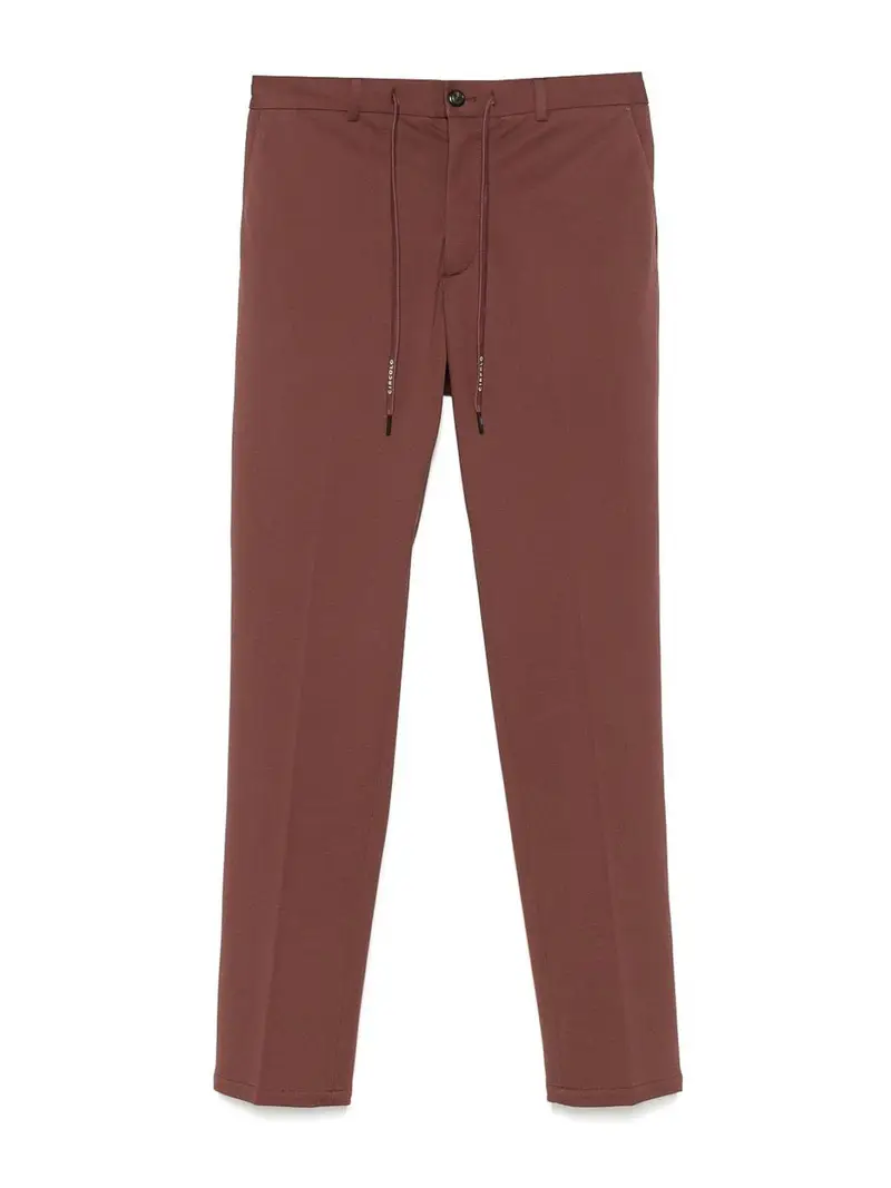 Pantaloni di cotone Marrone