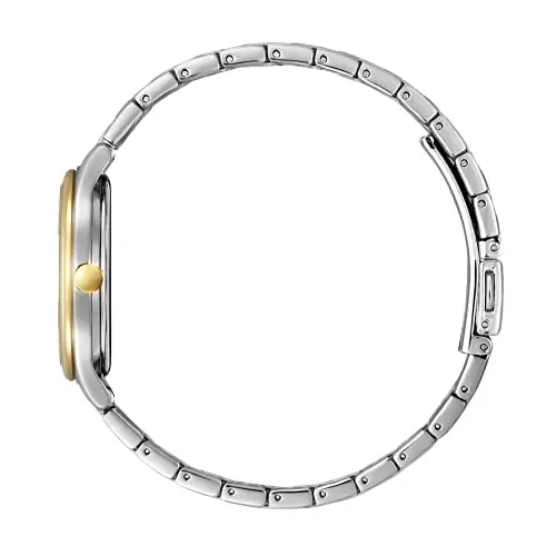 Citizen Orologio Analogico Eco-Drive Donne con Cinturino in Acciaio Inossidabile EM0506 miniatura 3