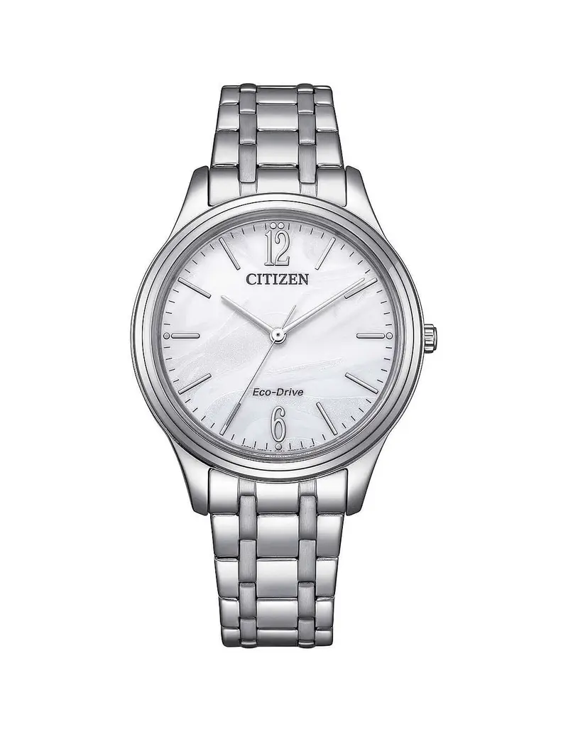 Orologio CITIZEN Lady EM0411-71A White con cinturino in acciaio
