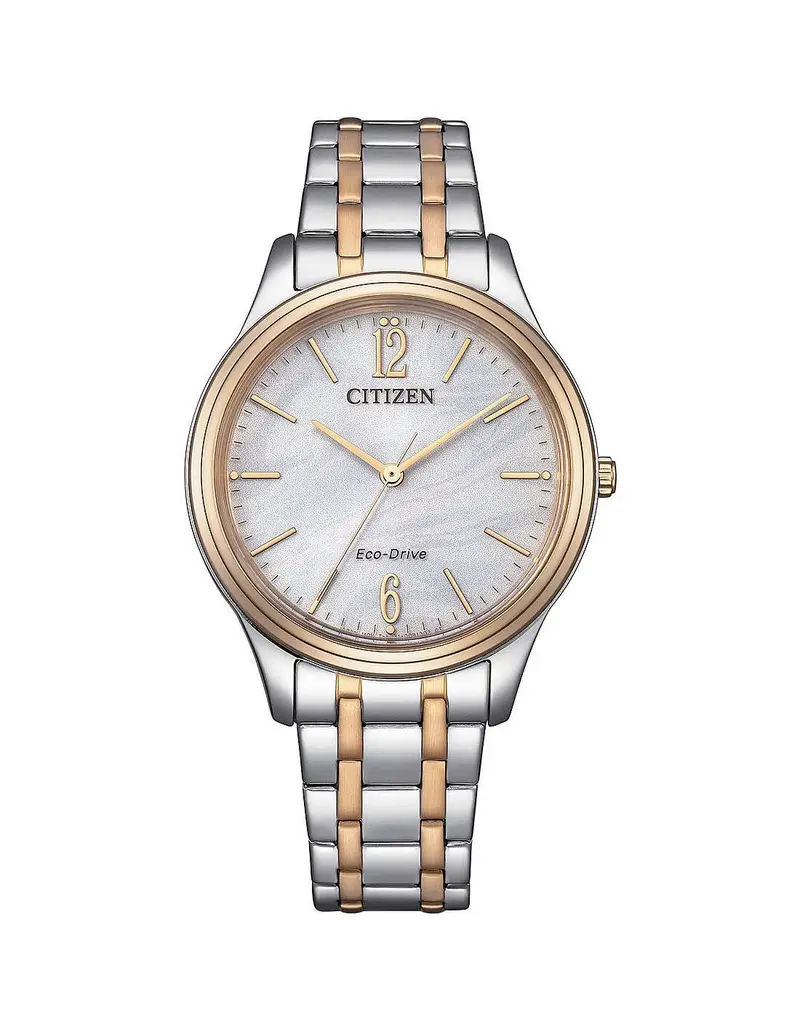 Orologio CITIZEN Lady EM0416-78A Silver con cinturino in accaio bicolore