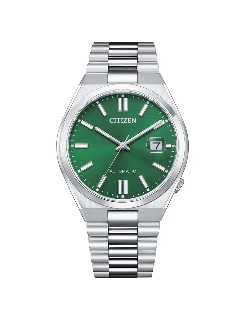Orologio CITIZEN Tsuyosa NJ0150-81X Green con cinturino in acciaio