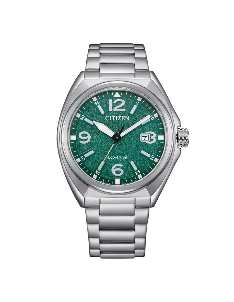 Orologio CITIZEN Urban AW1571-76X Green con cinturino in acciaio
