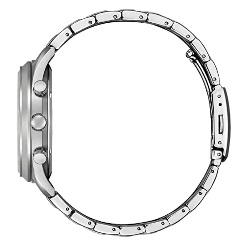 Citizen Orologio Cronografo al Quarzo Giapponese Uomo con Cinturino in Acciaio Inossidabile CA7028 miniatura 2