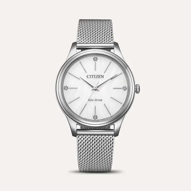 Orologio Eco Drive Citizen Ore Felici Em1220-82a