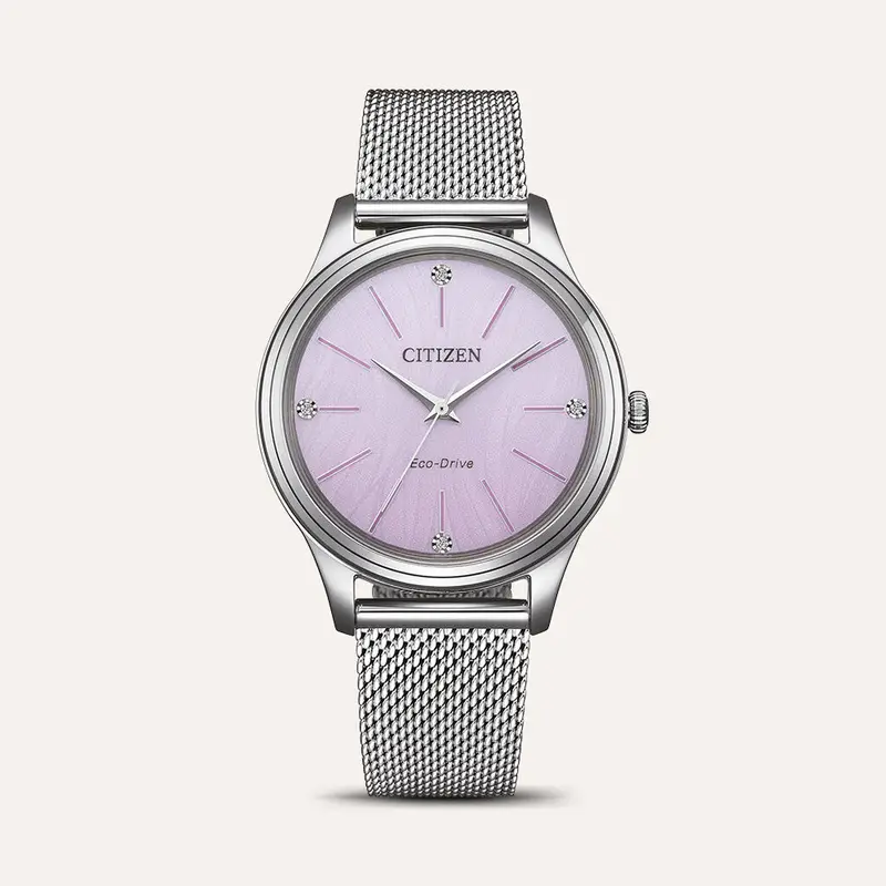 Orologio Eco Drive Citizen Ore Felici Em1220-82x