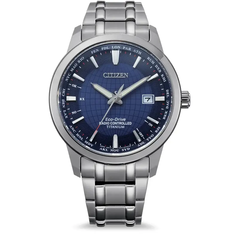Orologio Radiocontrollato Super Titanium - Citizen - Uomo - Blu