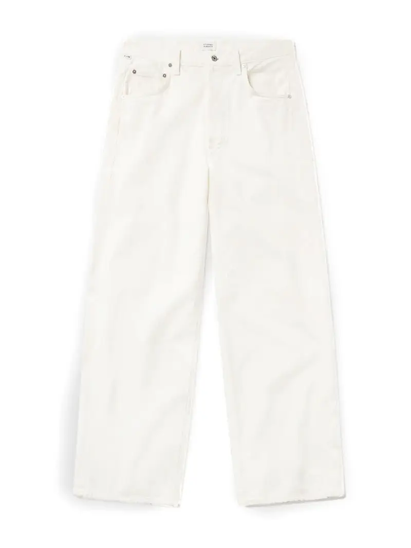 Jeans Ayla larghi bianchi Bianco