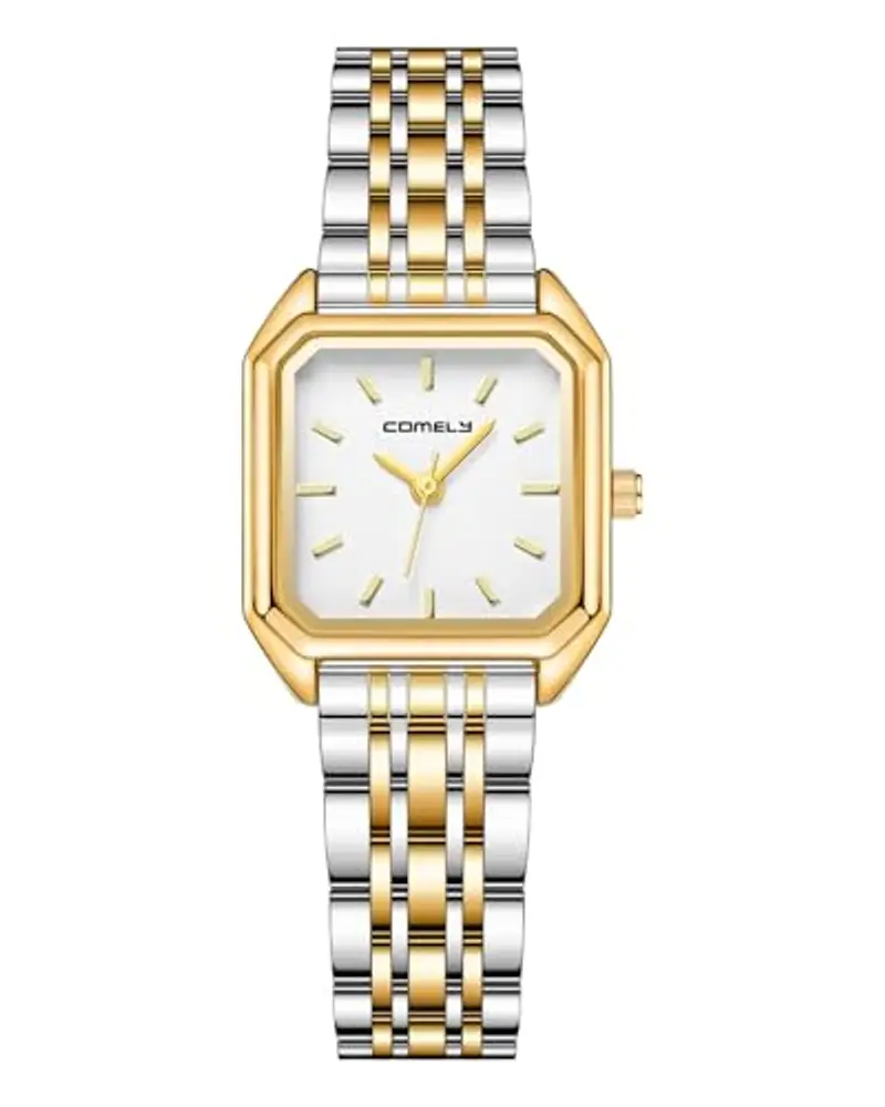CIVO Orologio Donna Acciaio Oro: Orologi da Polso Piccolo Lusso Analogico Impermeabile - Regalo per Donna Elegante