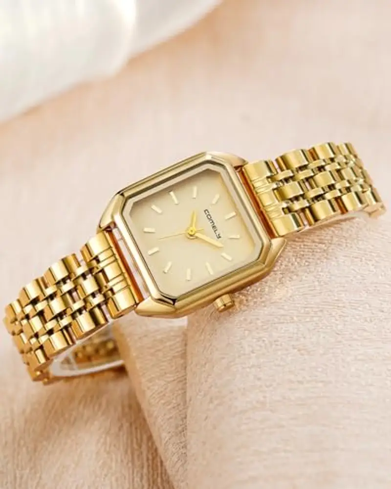 CIVO Orologio Donna Oro Piccolo: Orologi da Polso Acciaio Inossidabile Analogico Impermeabile - Regalo per Donna miniatura 2