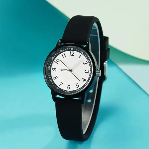 CIVO Orologio Donna Sportivo Analogico: Casual Elegante Design Cachi Impermeabile - Vintage Orologi da Polso Donna miniatura 3