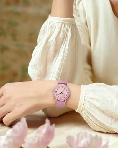 CIVO Orologio Donna Sportivo Analogico: Casual Elegante Design Rosa Impermeabile - Vintage Orologi da Polso Donna miniatura 2