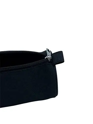 Clairefontaine 8113C Astuccio in tessuto rotondo Basic, color Nero miniatura 3