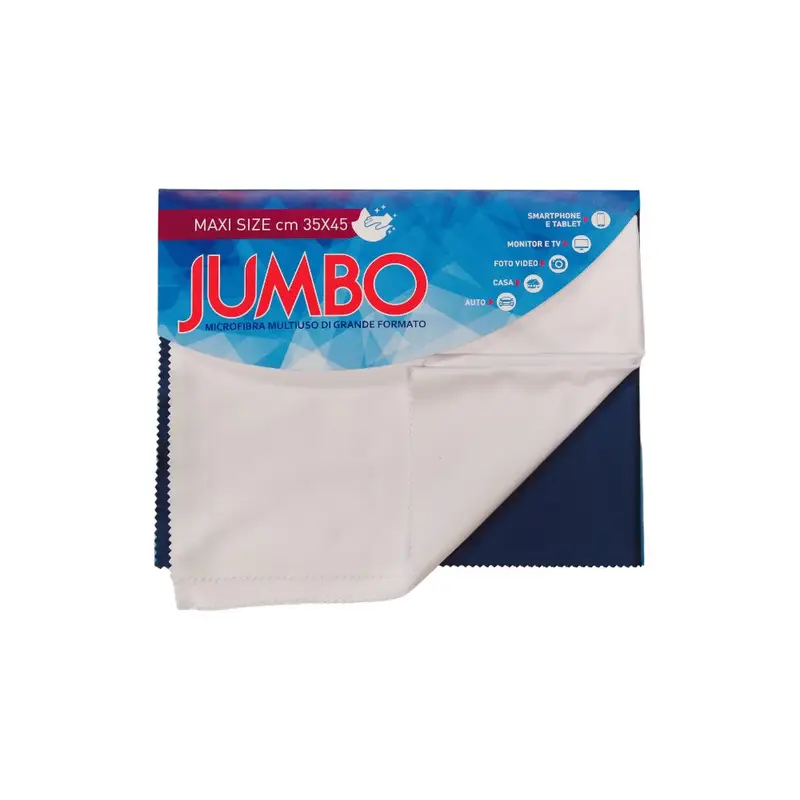 Clamar  Microfibra maxi 35X45 colore Bianco Microfibra e pulizia  Bianco