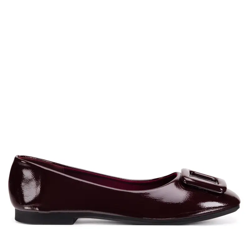 Clara Barson Ballerine Bordeaux 3230897