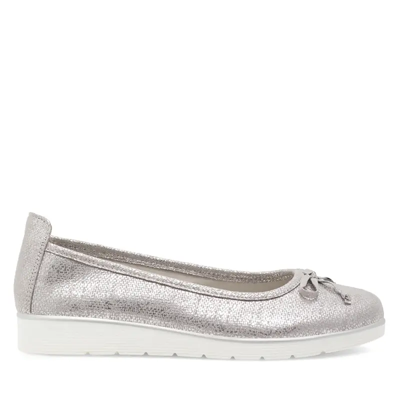 Clara Barson Ballerine Argento 3084173