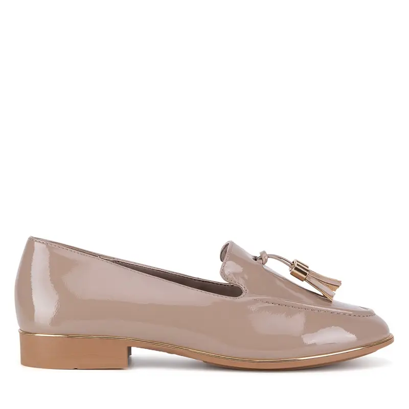 Chunky loafers Clara Barson CD24055-1 Beige