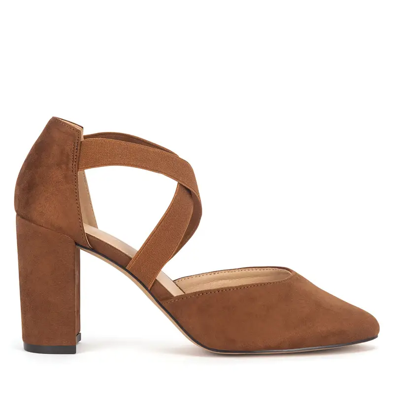 Clara Barson Décolleté Marrone 4130655