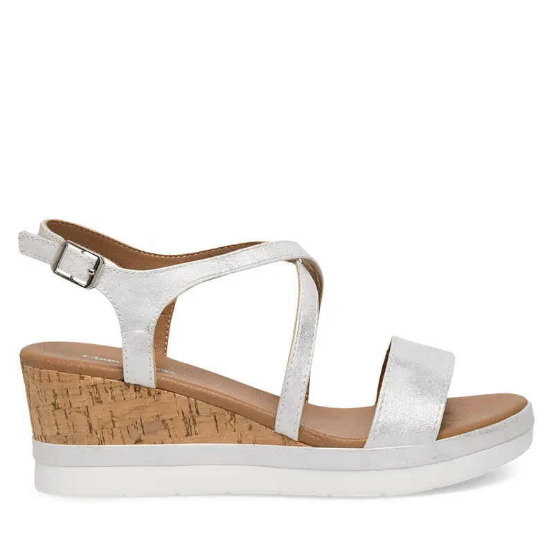 Sandali Clara Barson GYDA WS216-02 Argento