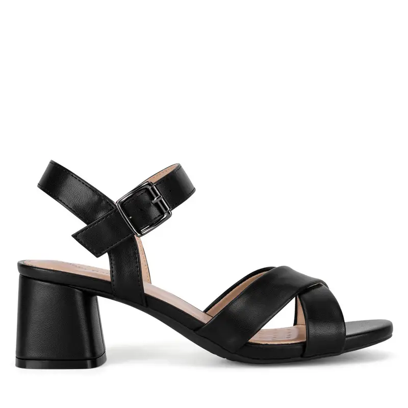 Sandali Clara Barson WSS21574-01 Nero