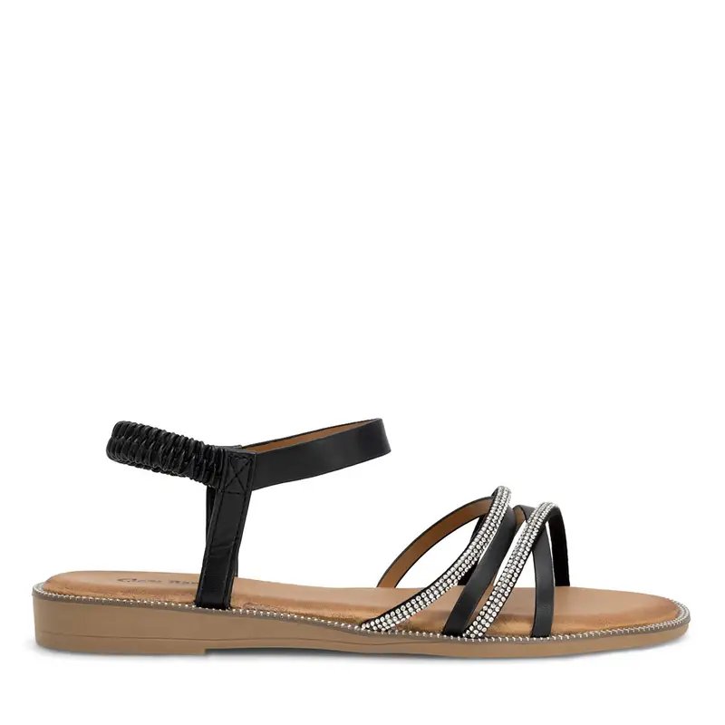 Sandali Clara Barson WYL04008-1A Nero