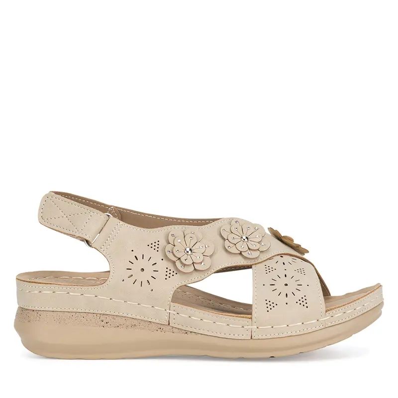 Sandali Clara Barson WYL05010-16 Beige