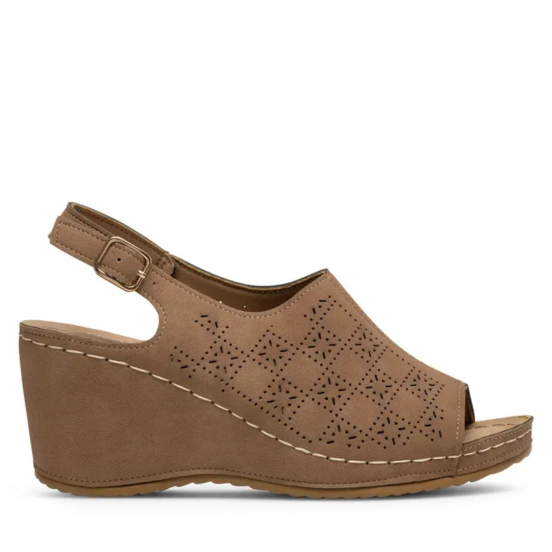 Sandali Clara Barson WYL05010-31 Marrone