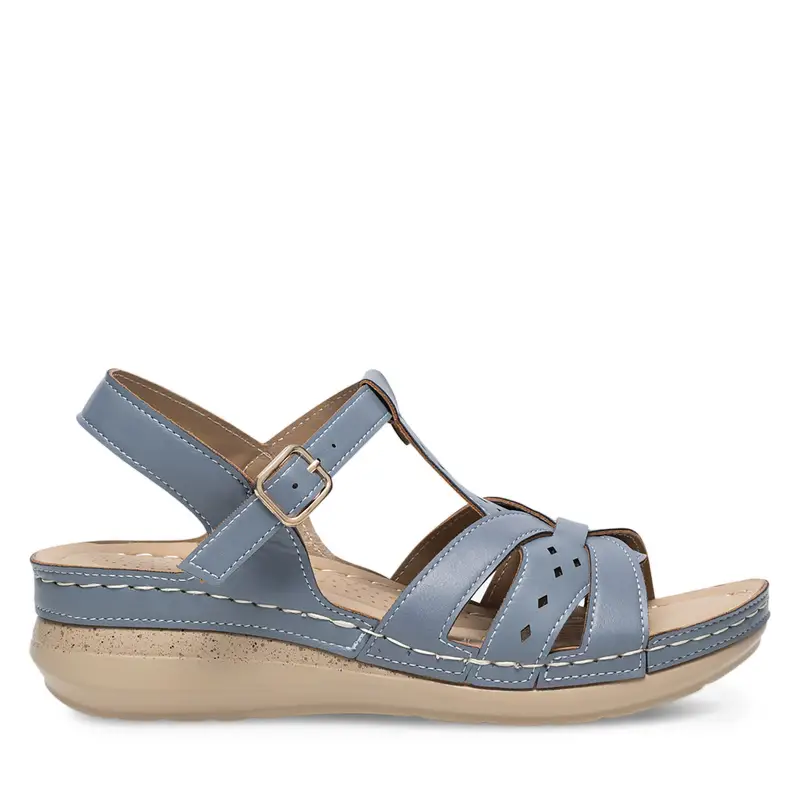 Sandali Clara Barson WYL0510-25 Blu