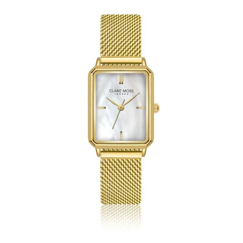 Orologio da donna Clare Moss Champagne Link