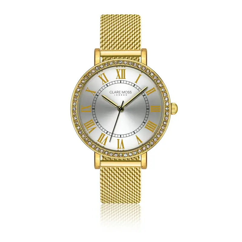 Orologio da donna Clare Moss Porcelain Mesh