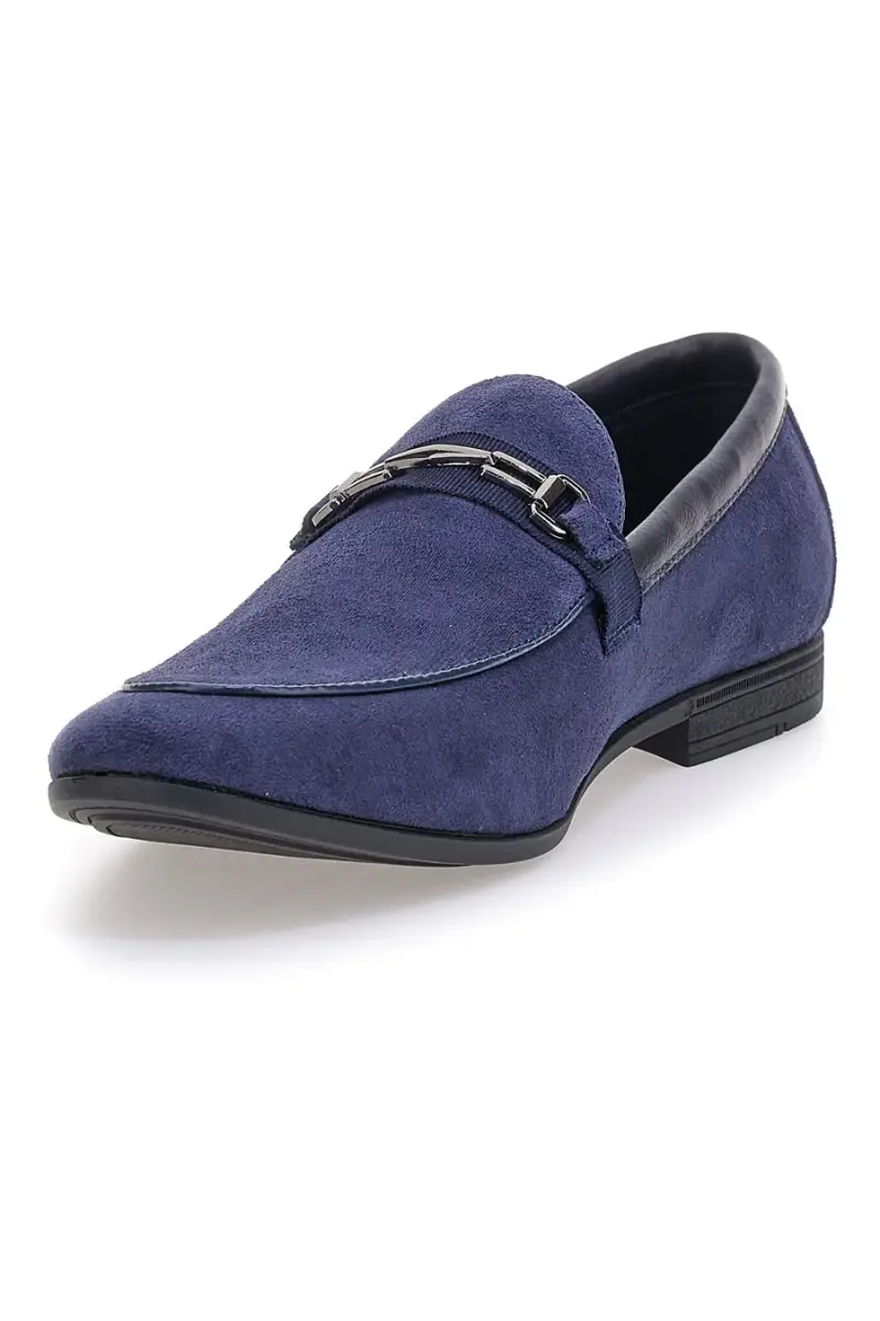 CLAREMORRIS Mocassini Blu 4338303 miniatura 3