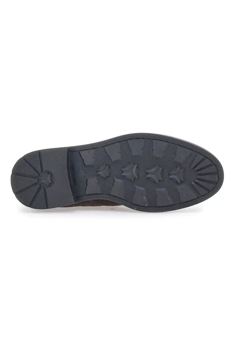 Stivaletti Beatles Marroni in Pelle Scamosciata Claremorris 042 [MARRONE] miniatura 5