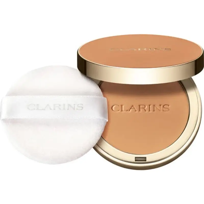 Clarins Ever Matte Compact Powder - Cipria Compatta, Effetto Naturale, Finish Mat 10GR / 05 medium deep