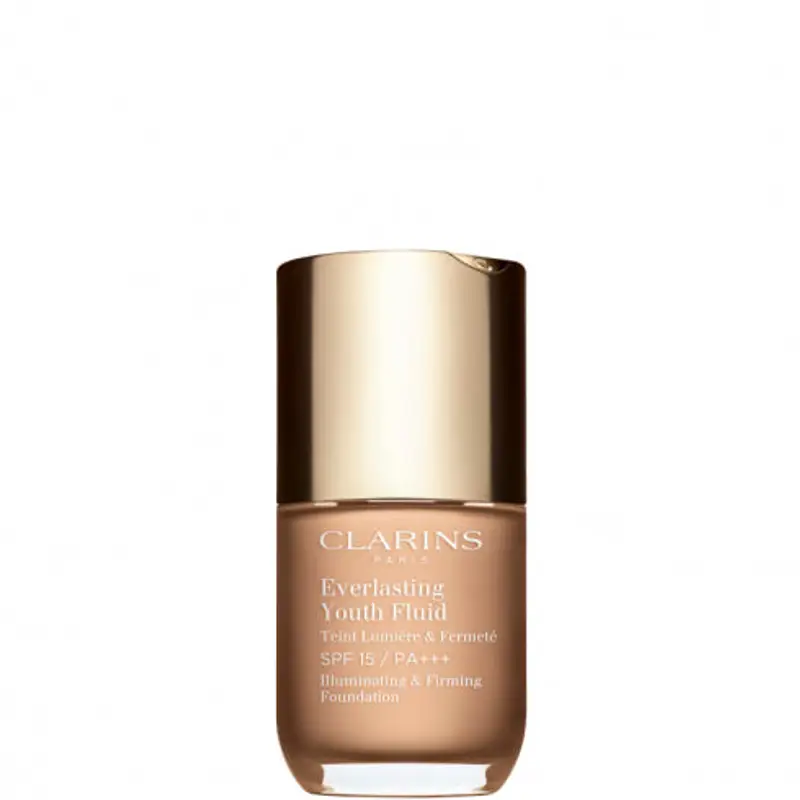 Clarins Everlasting Youth Fluid - Fondotinta Antietà , Tonicità  e Luminosità 30ML / 108 sand