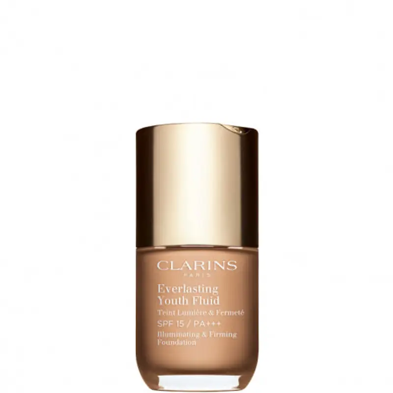 Clarins Everlasting Youth Fluid - Fondotinta Antietà , Tonicità  e Luminosità 30ML / 110 honey
