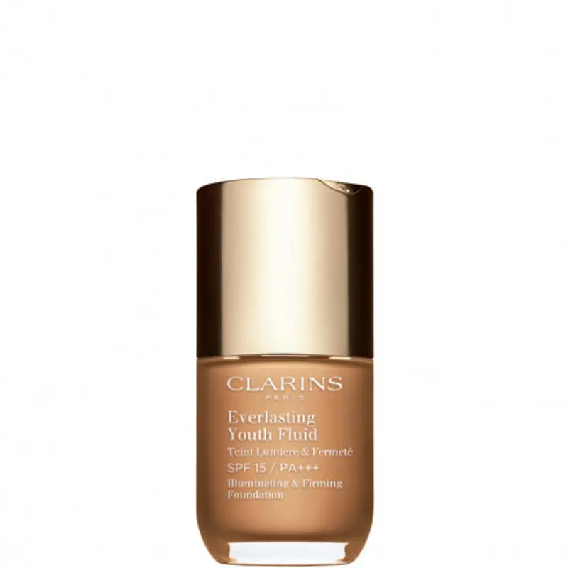 Clarins Everlasting Youth Fluid - Fondotinta Antietà , Tonicità  e Luminosità 30ML / 114 cappuccino
