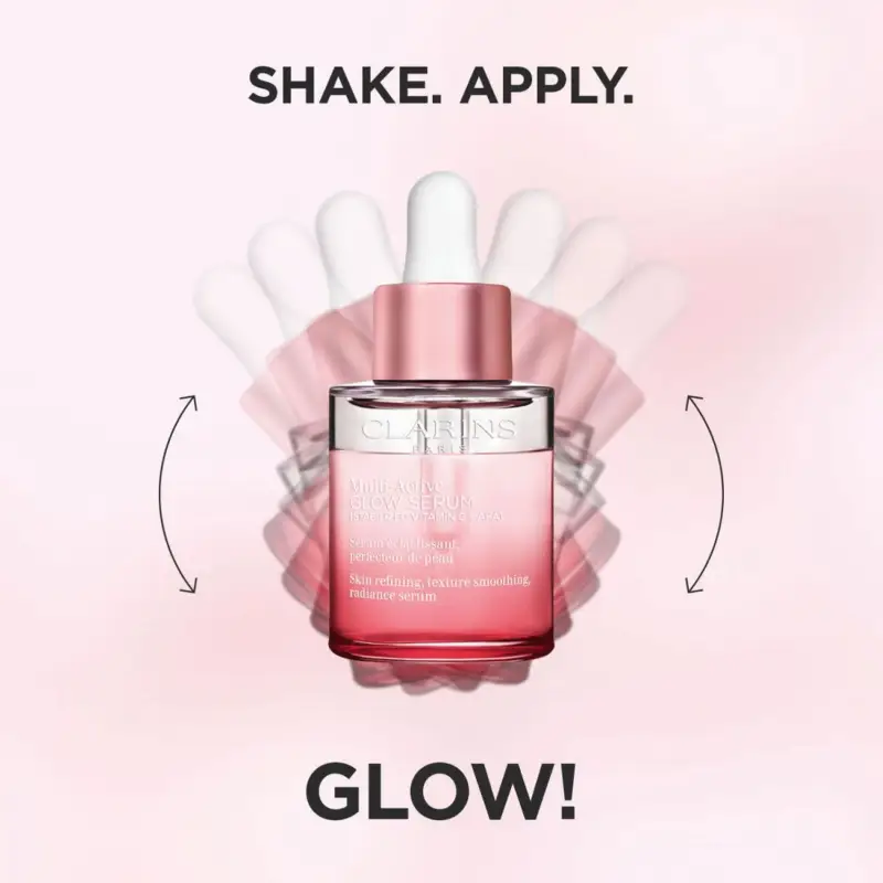 Multi-Active Glow Serum - Crema idratante viso, Siero viso illuminante miniatura 4